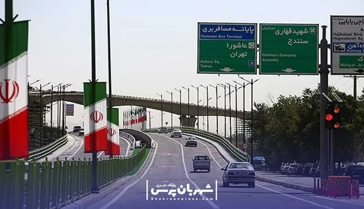 تقاطع بلوار سردار همدانی